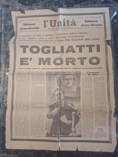 Unità giornale epoca - l’unità,