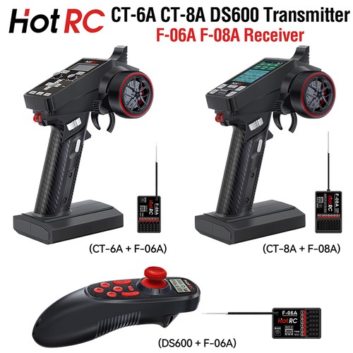 Hotrc 8ch ds600 trasmettitore - 8ch,