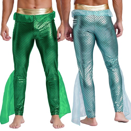 Costume cosplay uomo sirena