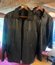 Giacca pelle nera uomo Skin