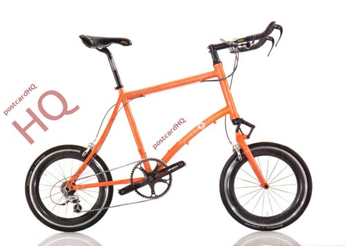 Picture postcard bicycle - postcard>,