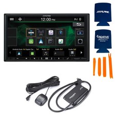 Alpine Ricevitore digitale da cruscotto 7" con radio satellitare per Jeep Wrangler