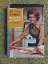 LIBRO SOPHIA LOREN - IN CUCINA CON AMORE - NUOVA EDIZIONE AGGIORNATA 2013