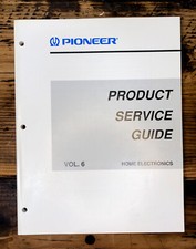 Pioneer prod service guide - guide, vol