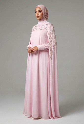 Aurora abaya rosa - aurora,