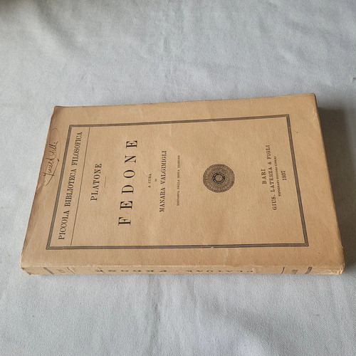 Fedone 1937 laterza - fedone,