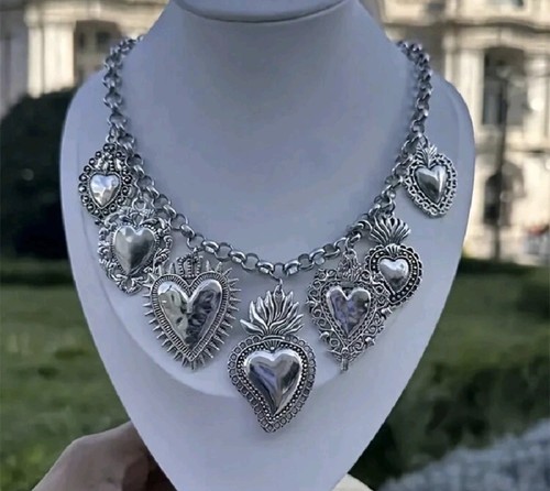 Collana sacro cuore voto - sacro,