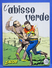 ZAGOR ZENITH n. 64 L' Abisso Verde ;  Araldo 1966 originale OTTIMO !!