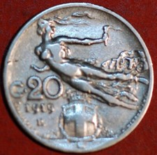 Italia 20 Centesimi 1919