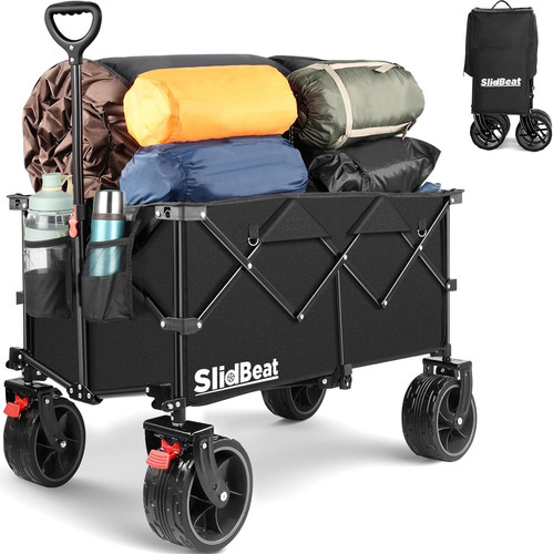Carrello pieghevole con ruote - carrello,