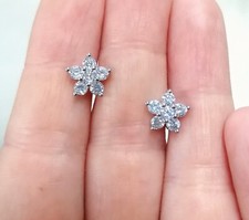 Orecchini Argento 925 Fiore