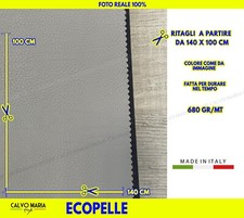 Ecopelle al metro Tessuto per