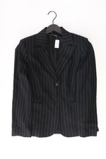 ✅ Sisley blazer per le signore taglia IT 40, XS, 36 rigato nero di poliestere ✅