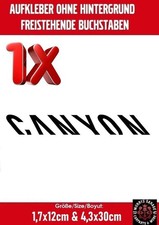 1 adesivo logo canyon sticker