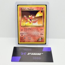 CARTA POKEMON BLAINE‘S MAGMAR 37/132 - ENG - GYM HEROES - NEAR MINT