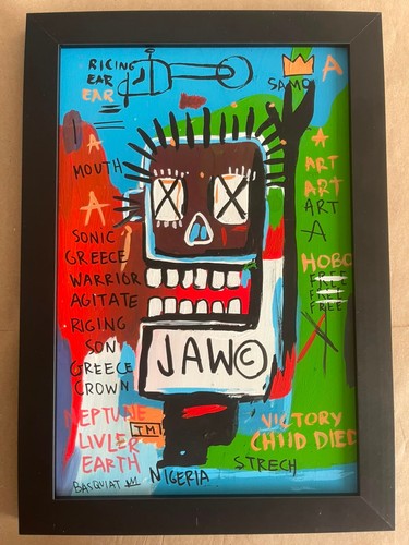 Basquiat disegno quadro su - disegno, e