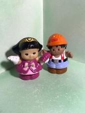 coppia di personaggi della fisher price da collezione