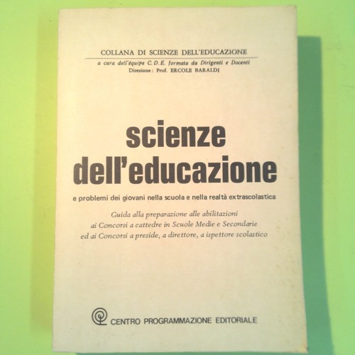 Scienze dell educazione - dell'educazione, centro