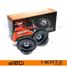 Hertz DCX 87.3 Linea Dieci Coppia Casse 2 Vie Coassiale Bidirezionale 60W 87MM