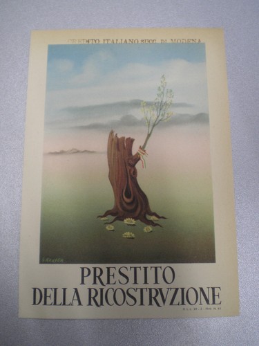 Cartolina prestito della - cartolina,