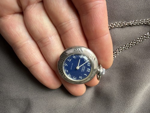 Apex silver pocket watch - pocket,