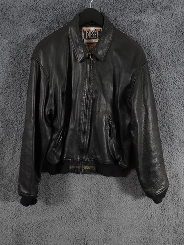 Giacca pelle diesel vintage