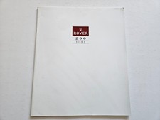 ROVER 200 SERIE 214 216 GSI GTI BROCHURE VENDITA GRANDE FORMATO 1993