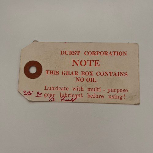 Durst corporation la scatola - -,