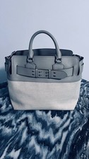 Burberry canvas and - , leather