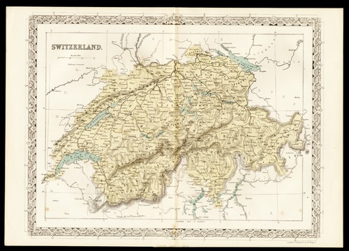 Svizzera carta geografica - ,,
