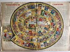 vintage PASSATEMPO IN CAMPAGNA EDIZIONE TERRA NOSTRA GIOCO DA TAVOLA GIOCO OCA