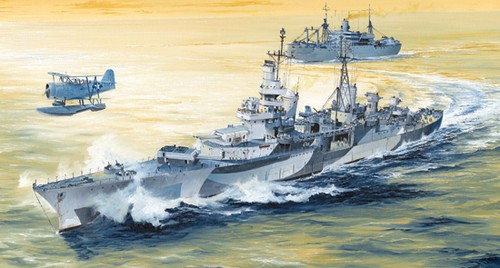 Trumpeter uss indianapolis - trumpeter,