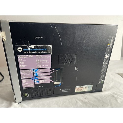 Pavilion slimline s3620f pc - pavilion,