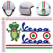 Vespa stickers helmet