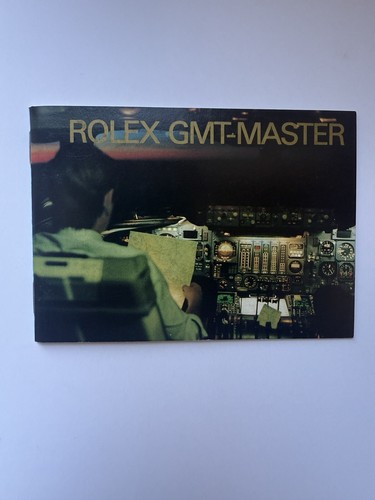 Booklet rolex gmt - booklet,