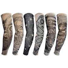 Maniche per tatuaggi uomo - tatuaggi, 6pz