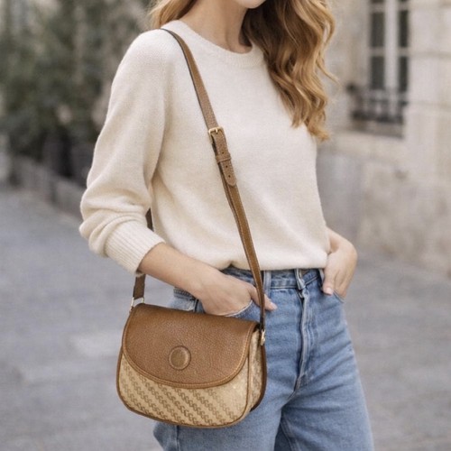 Borsa tracolla vintage gucci - a,
