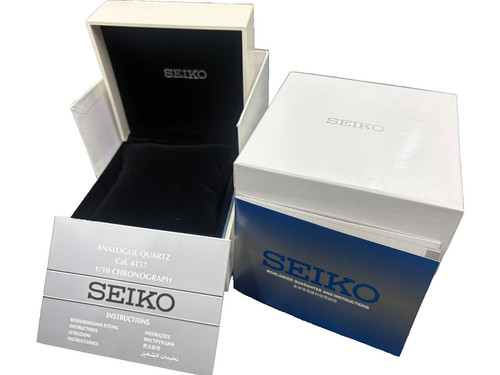Scatola orologio seiko vuota - scatola,
