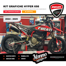 Kit Adesivi Grafiche Complete per Ducati Hypermotard 698 2024-2025