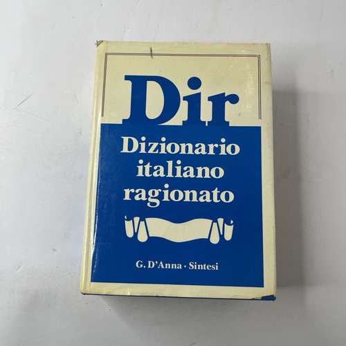 Dizionario italiano ragionato