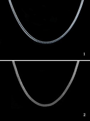 Collana acciaio inox catena - collana,