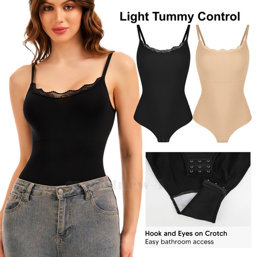 Body donna pizzo modellante