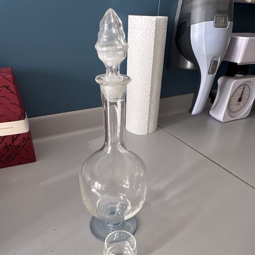 Decanter vetro trasparente con