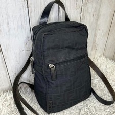 Zaino FENDI FF Zucca PVC nero