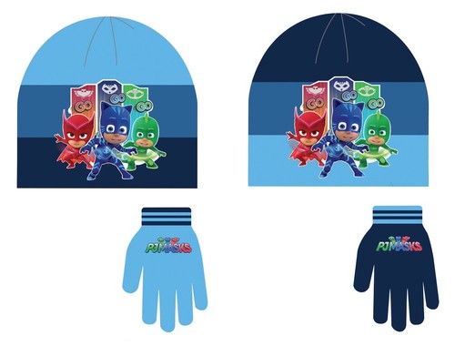 Set cappello guanti pjmasks - set,