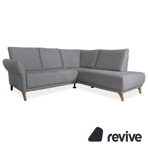 Ecksofa tessuto grigio con - in,