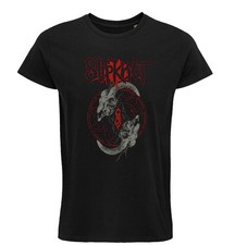 T-shirt SLIPKNOT, Heavy metal, Unisex, Nera, 100% cotone, idea Regalo