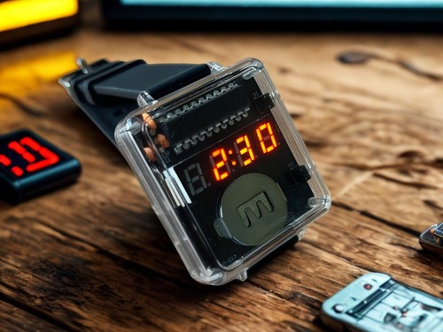Orologio polso led - da,