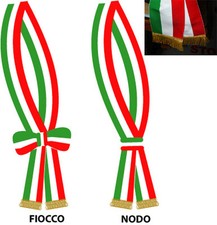 Fascia Sindaco tricolore con