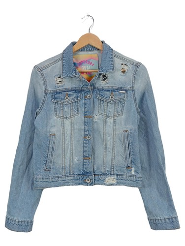 Superdry giacca jeans donna - jeans,